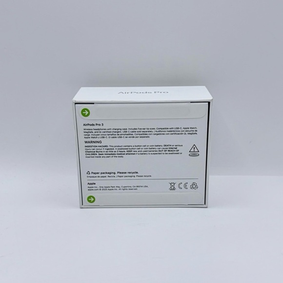 Brand New Factory Sealed Apple AirPods Pro 3 With Active Noise Cancellation - Picture 4 of 5